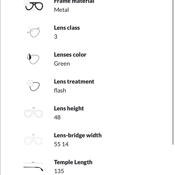 Ray Ban Aviator Sunglasses - Picture 4 of 4